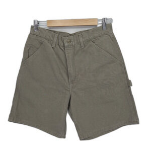 Vintage Deadstock Carhartt B25 DES Washed Duck Work Carpenter Shorts Size 32